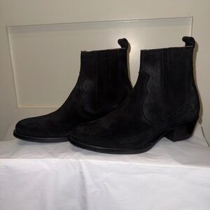 Frye Diana Chelsea Suede Ankle Boots